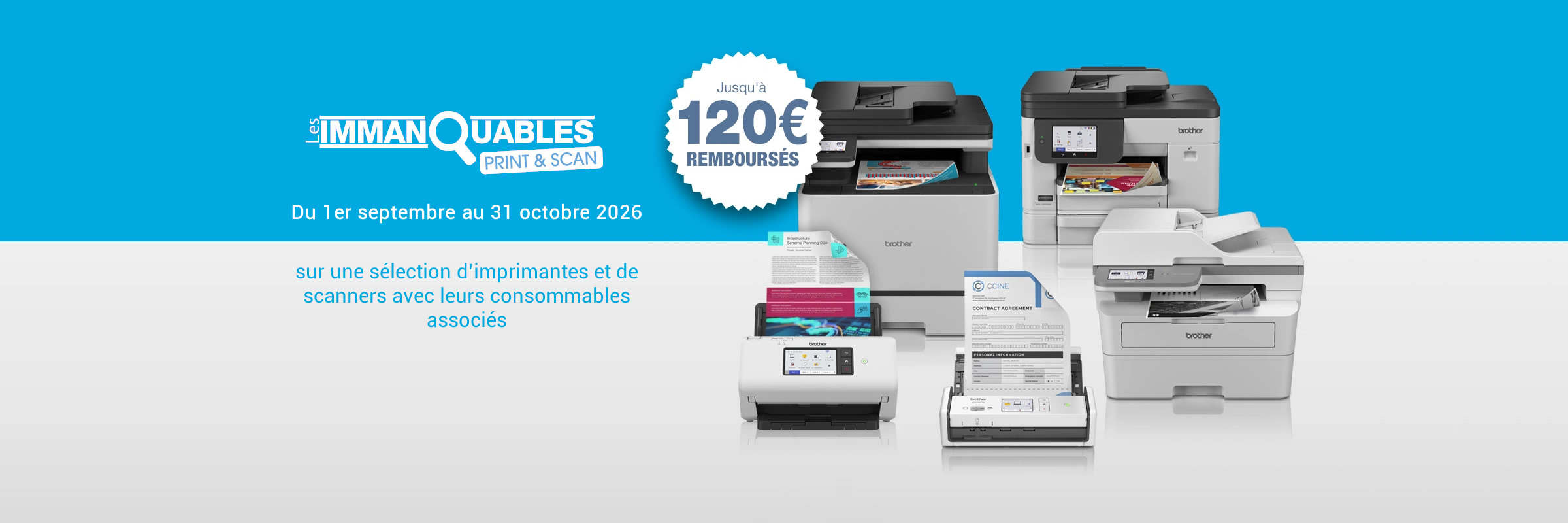 Immanquables print & scan