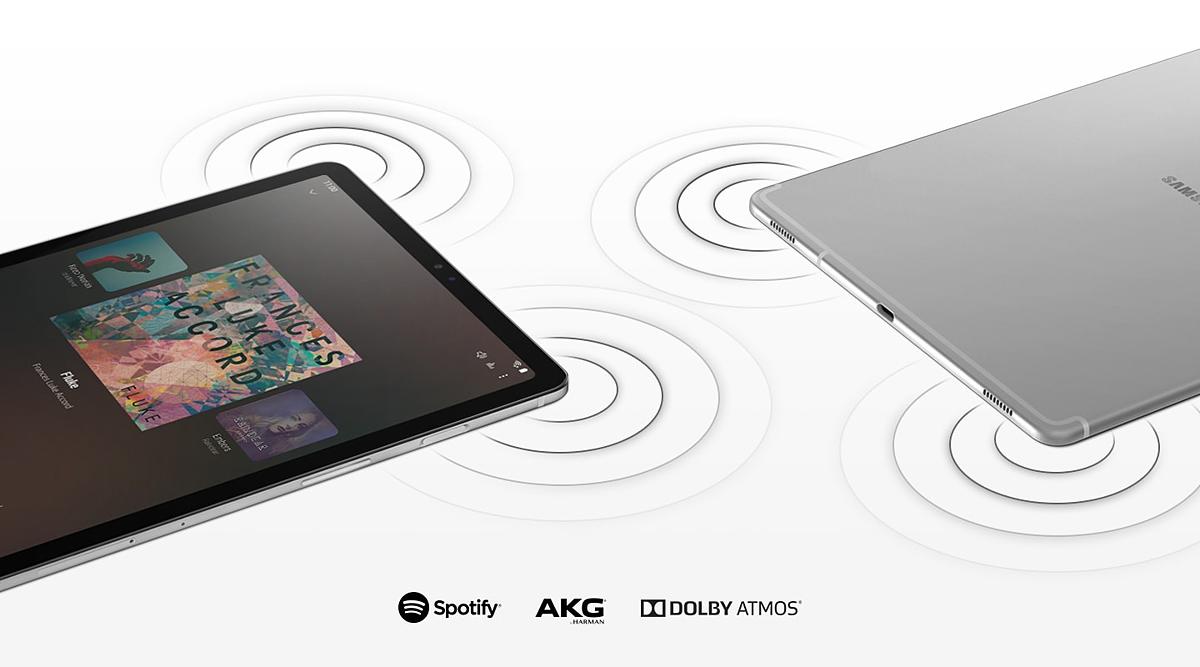 Samsung Galaxy Tab S5e audio haut parleurs