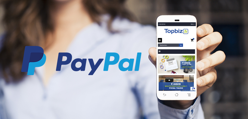 Paiement PayPal sur topbiz