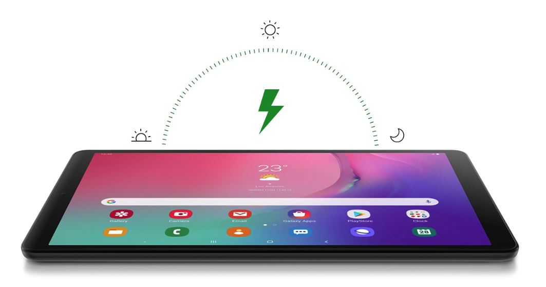 Samsung T510 Tab A 2019 longévité de la batterie