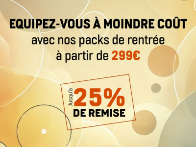 Packs de rentrée